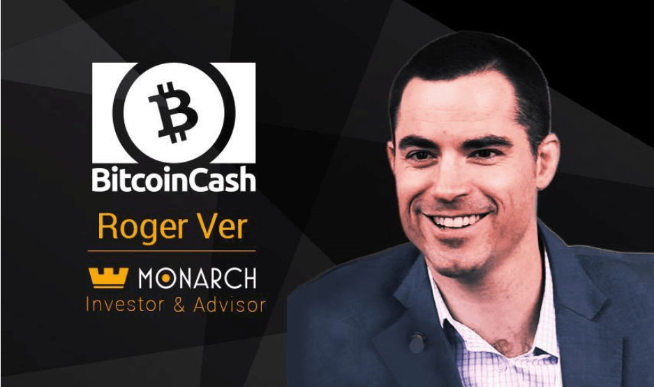 PR: Roger Ver Joins Monarch as Investor & Advisor, Bitcoin Cash Now Supported In-App
