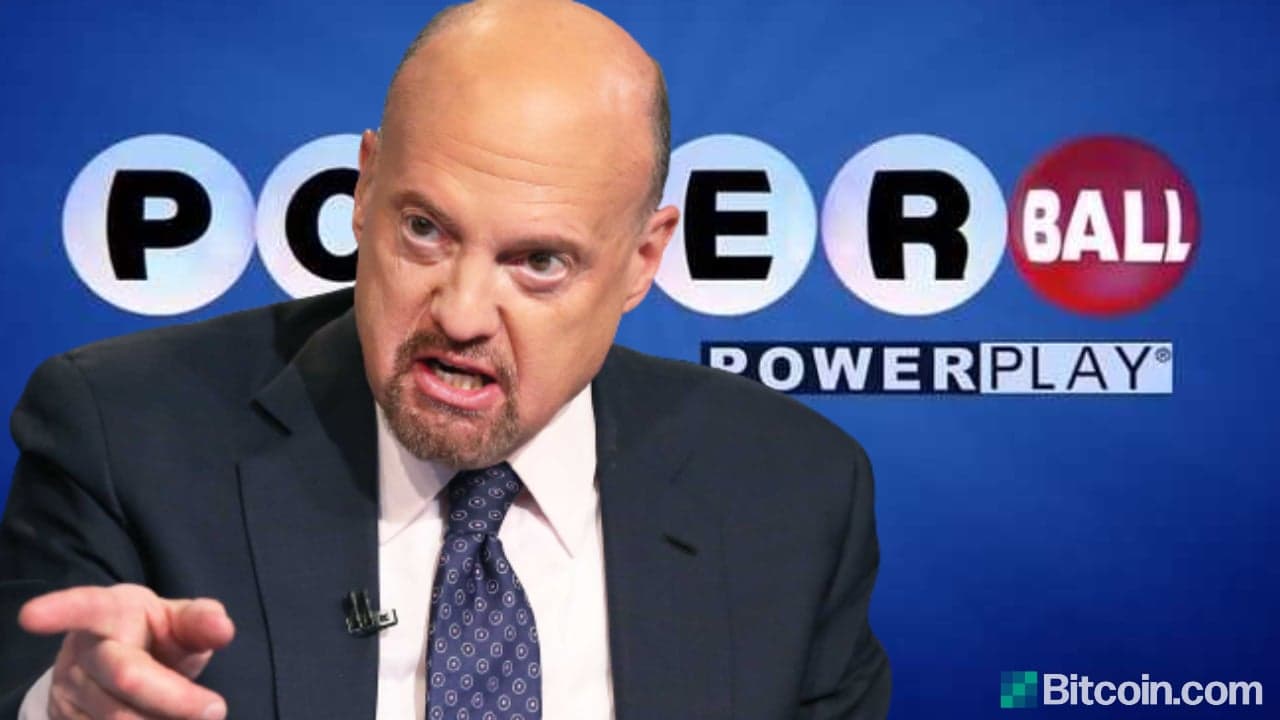 Mad Money’s Jim Cramer Advises $731M Powerball Jackpot Winner to Put 5% in Bitcoin