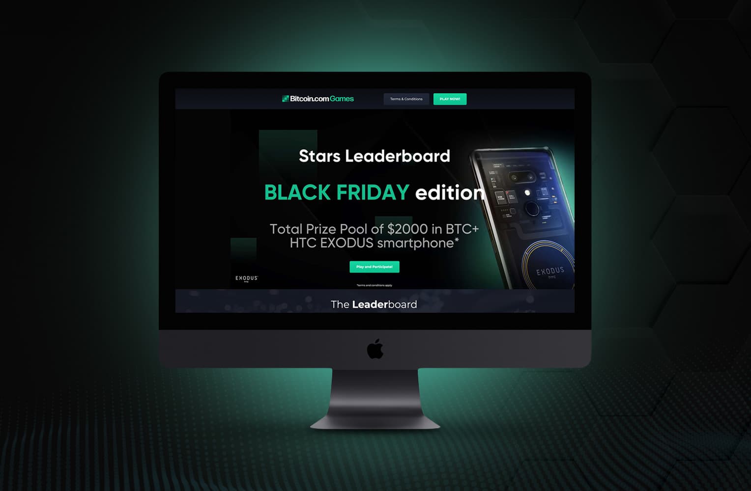 Players Can Now Win an HTC Exodus 1 Phone on Bitcoin Games