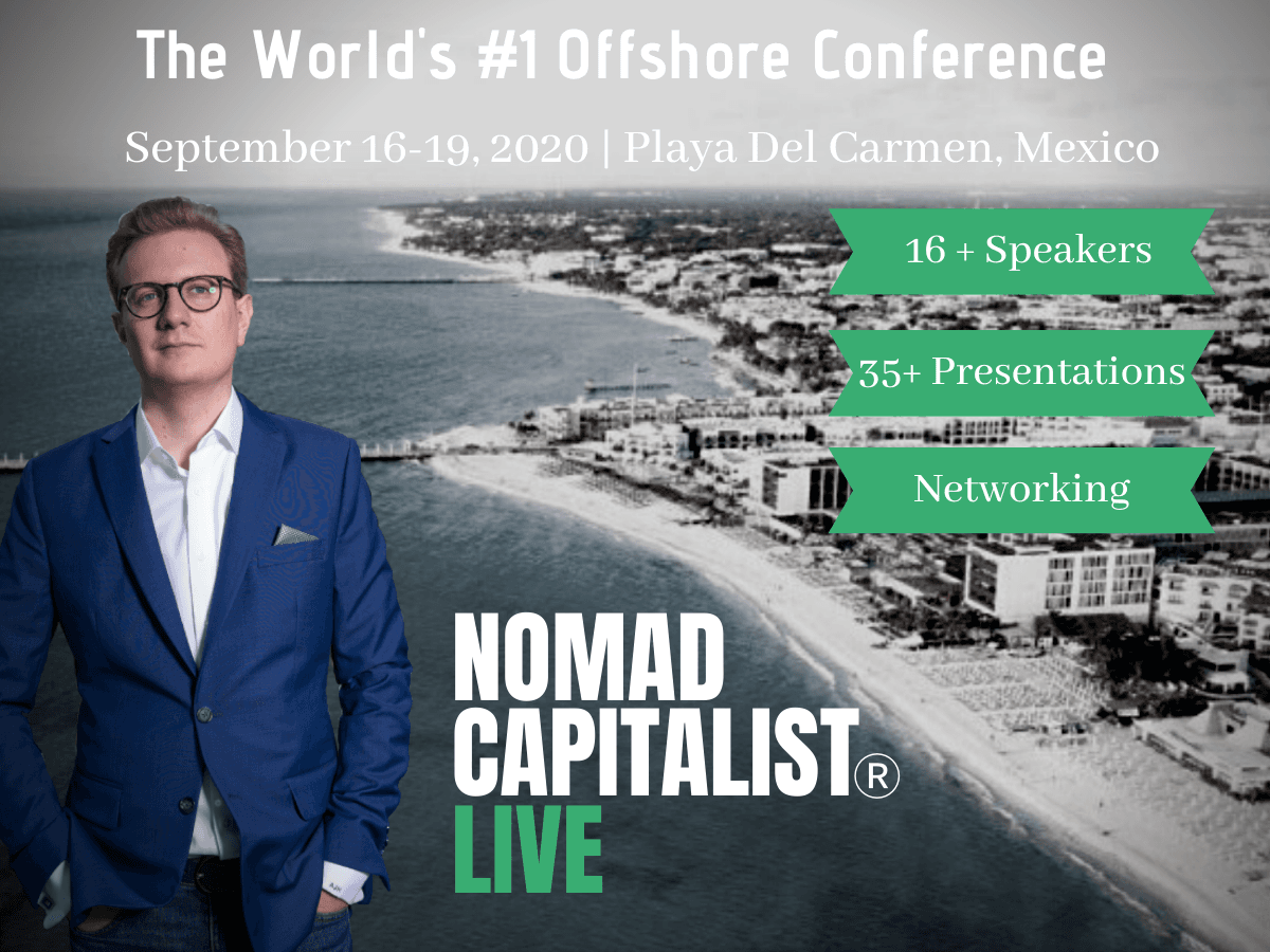 Catch Nomad Capitalist Live At Playa Del Carmen