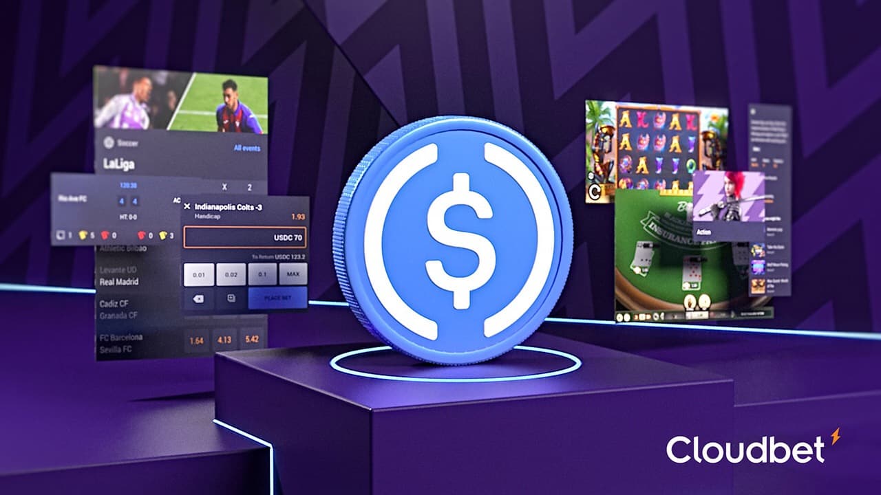 Cloudbet Launches Second Major Stablecoin With USDC