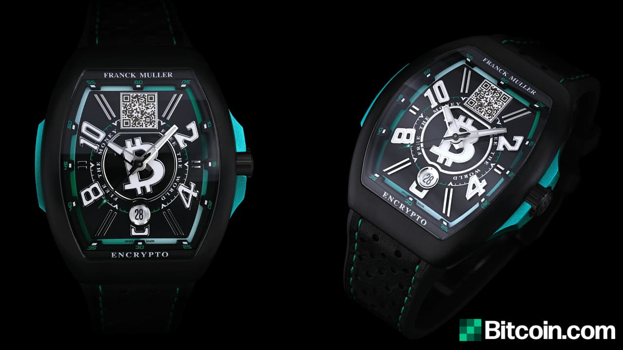 Bitcoin.com Reveals Limited Edition Bitcoin Cash Wristwatch Crafted by Luxury Watchmaker Franck Muller