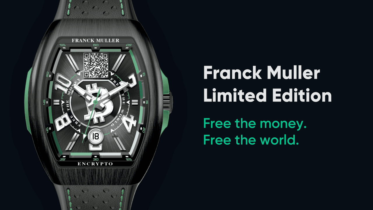 Bitcoin.com Announces Partnership With Luxury Watchmaker Franck Muller