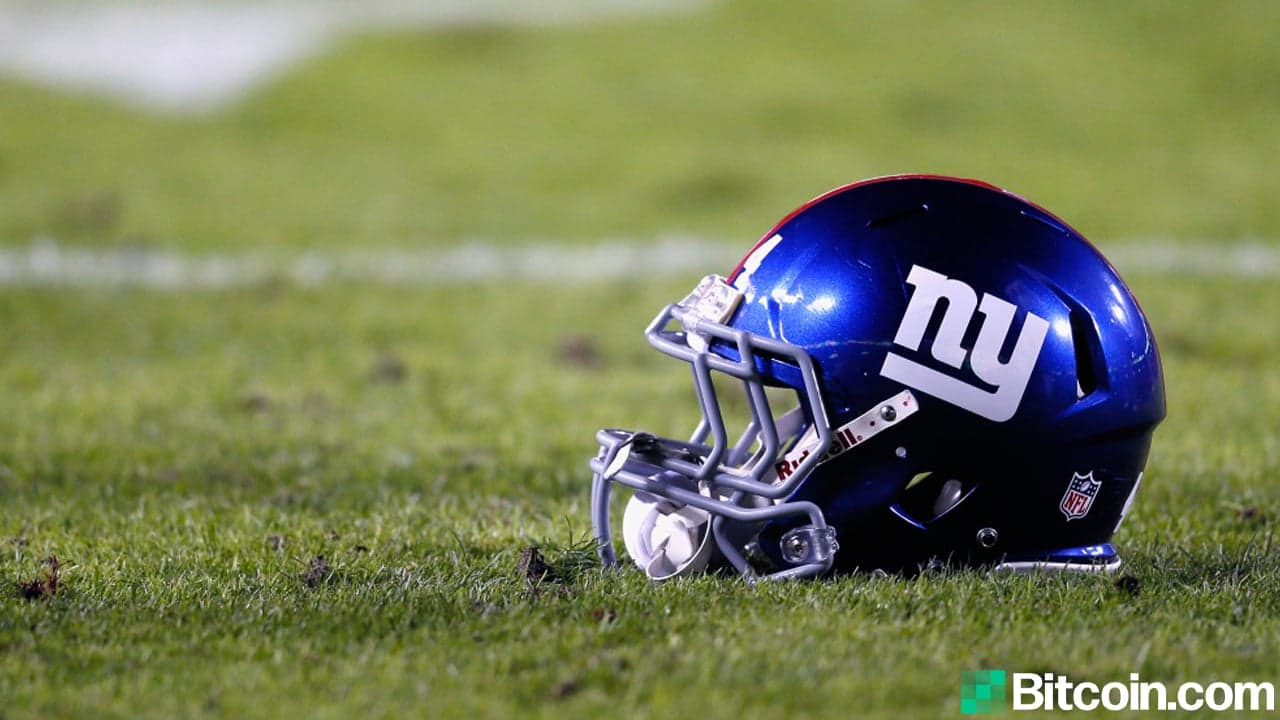The NFL Gets a Taste of Crypto as Grayscale Partners With the New York Giants