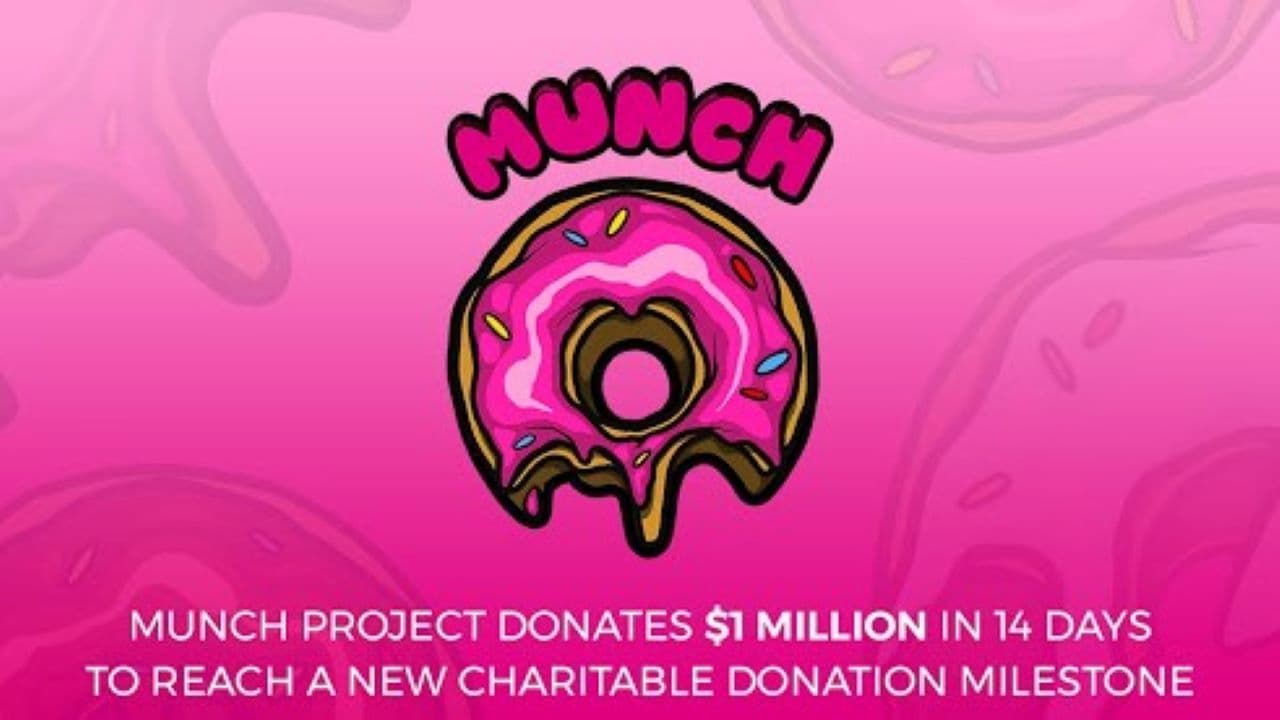 MUNCH Project Reaches $1 Million Milestone in Charitable Donations