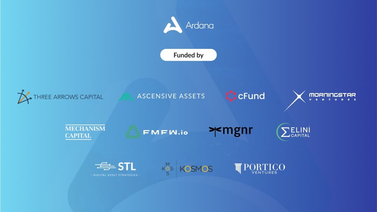 Cardano Stablecoin Protocol Ardana Toasts $10m Capital Injection Led by Three Arrows Capital and Ascensive Assets