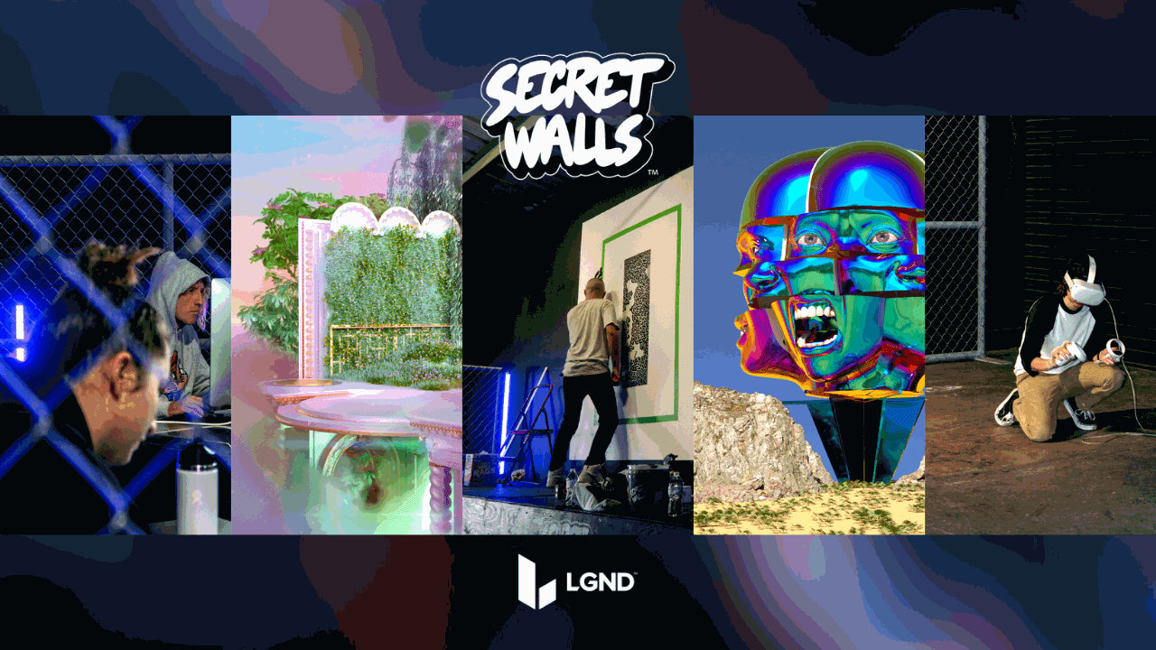 Secret Walls Partners With LGND for NFT Battle™ Series and Auction Featuring World Renowned Artists