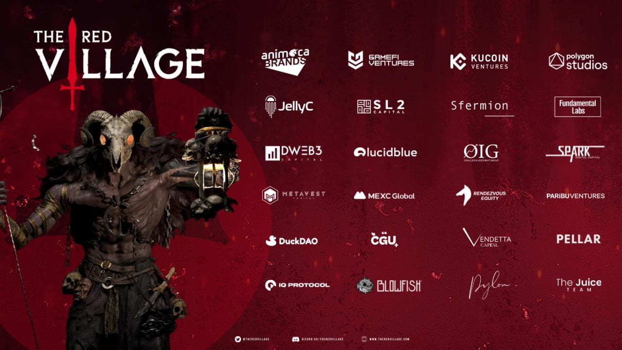 The Red Village Announces $6.5M Seed Round Led by Animoca Brands and GameFi Ventures Fund