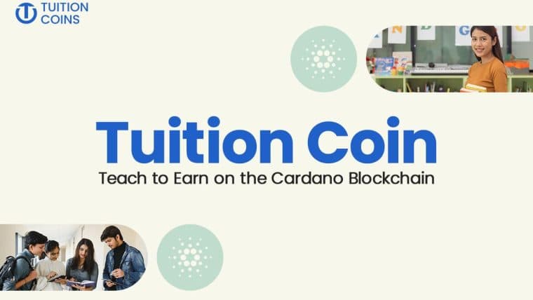 Tuition Coin Announces Teach to Earn on Cardano