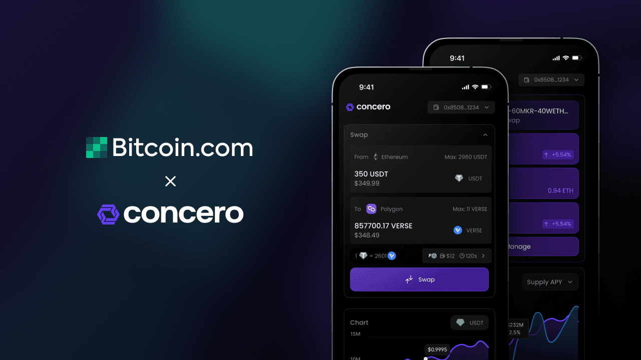 Concero Collaborates With Bitcoin.com and Integrates VERSE Onto the Platform