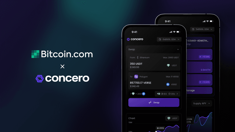 Concero Collaborates With Bitcoin.com and Integrates VERSE Onto the Platform