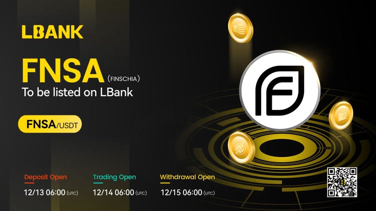 LBank Exchange Amplifies Blockchain Accessibility with FINSCHIA (FNSA) on December 14, 2023