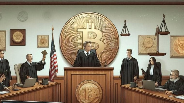 El tribunal utiliza la cadena de bloques de Bitcoin para citaciones legales, revolucionando la notificación a los acusados