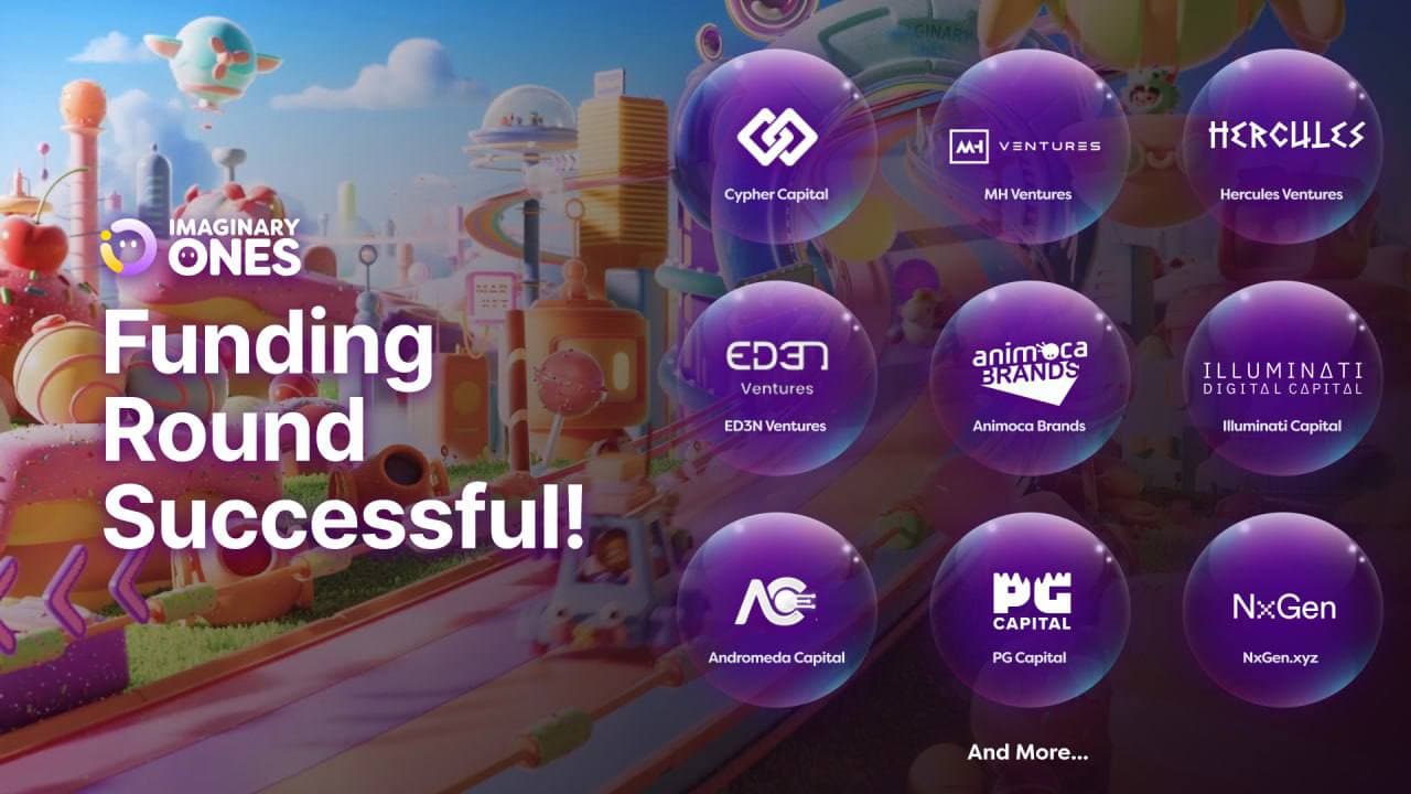Web3 Entertainment Group Imaginary Ones Doubles Down on Gaming, Content and Merchandise With Investment from Cypher Capital, Animoca Brands