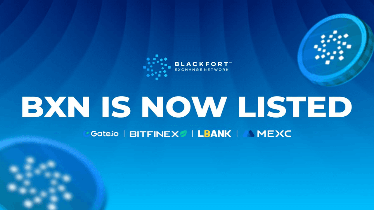 BlackFort Exchange Network(BXN) Is Now Listed on Gate, LBank, Bitfinex, and MEXC Global