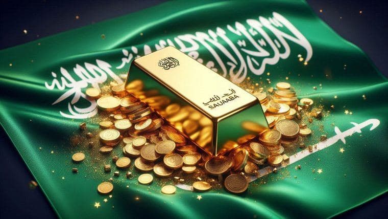 Analista afirma que Arabia Saudita ha comprado encubiertamente 160 toneladas de oro desde 2022