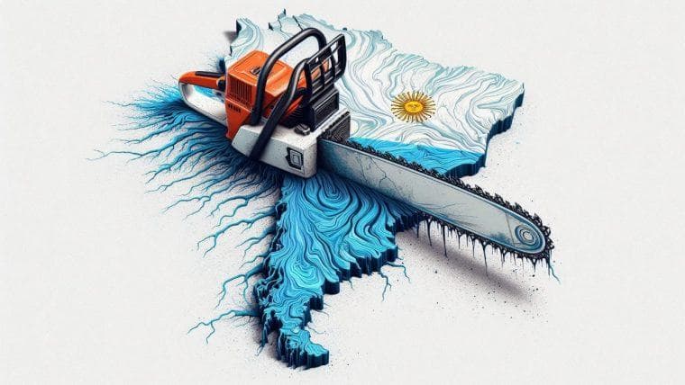'Deep Chainsaw' Affonda Più Profondamente mentre Milei Taglia l'Agenzia delle Entrate in Argentina