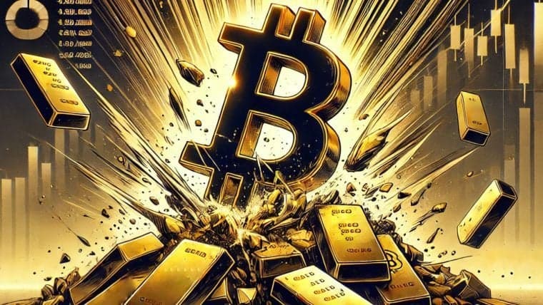El ETF de Bitcoin de Blackrock supera al Trust de Oro — El Mundo de los Activos Sacudido