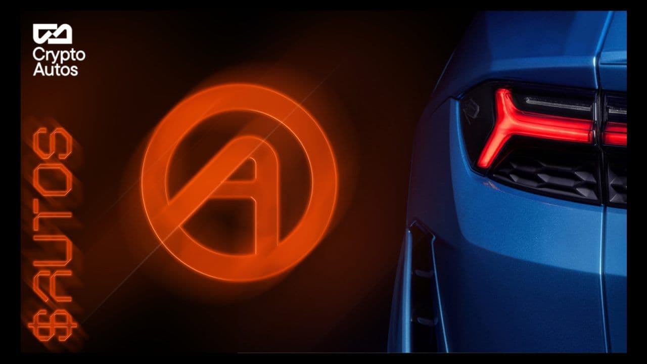 CryptoAutos Announces Launch Date for $AUTOS Token Sale: Merging Blockchain With Luxury Cars