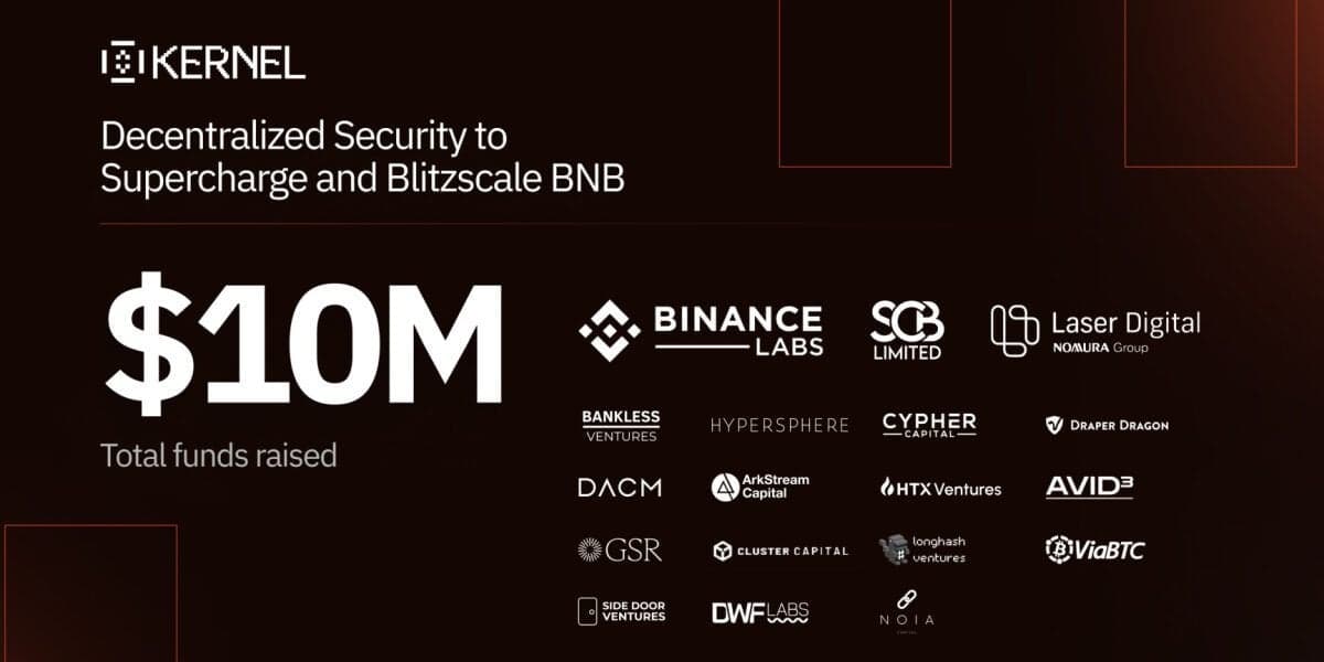Kernel Secures Binance Labs Funding to Redefine Restaking on BNB Chain