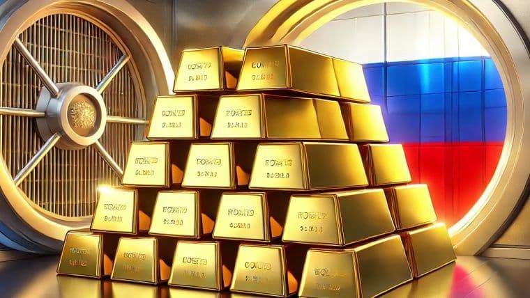 Las reservas de oro de Rusia ascienden a $207,7 mil millones — ¿Un cambio en la estrategia global?