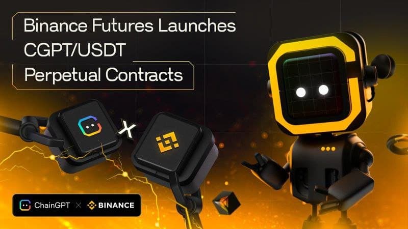 Binance Futures推出CGPT/USDT永续合约