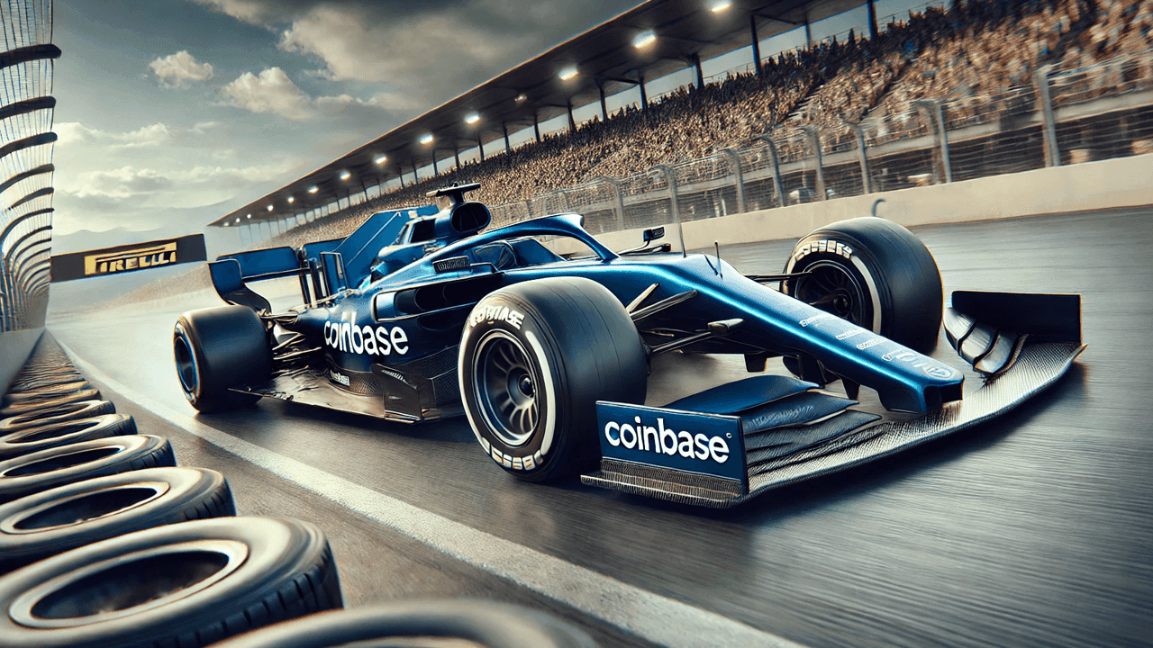 Coinbase paga patrocínio da Aston Martin Aramco inteiramente em stablecoin USDC