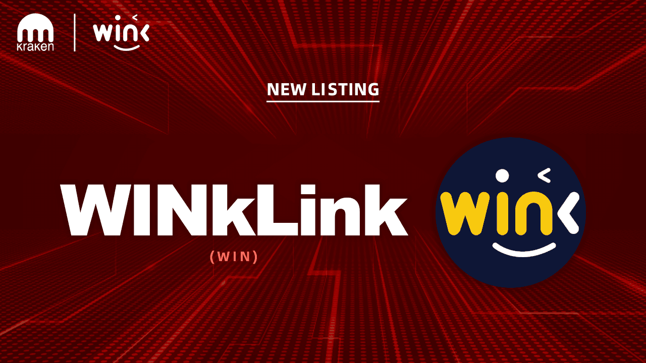 Kraken Lists WINkLink (WIN) With $90,000 Reef Program Airdrop