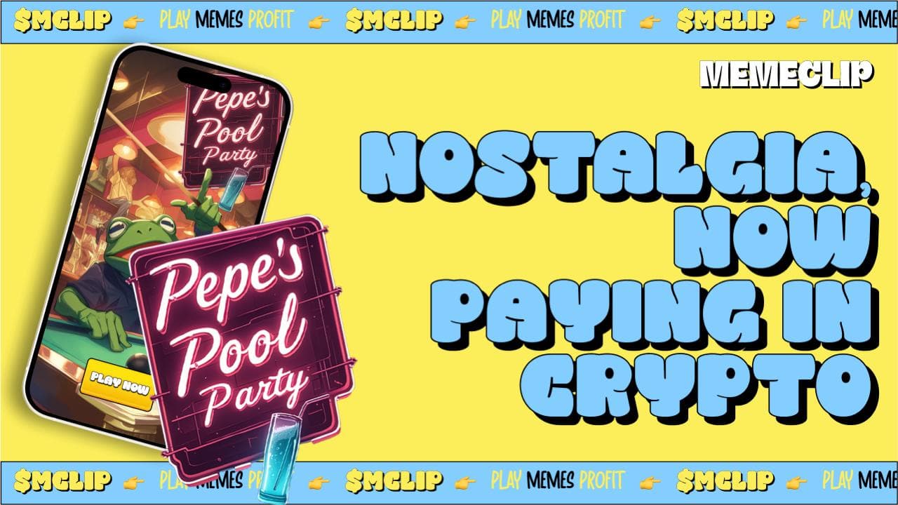 MemeClip 准备通过以迷因驱动的小游戏和基于技能的1v1对战重新定义Web3游戏