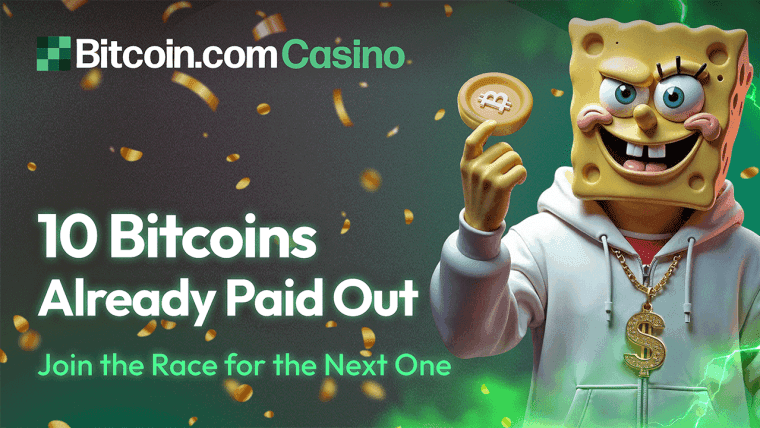 การแข่งขันรายสัปดาห์ของ Bitcoin.com Casino ที่เสนอ 1 BTC ได้จ่ายไปแล้วถึง 10 BTC – และกำลังมีขนาดใหญ่ขึ้นเรื่อย ๆ