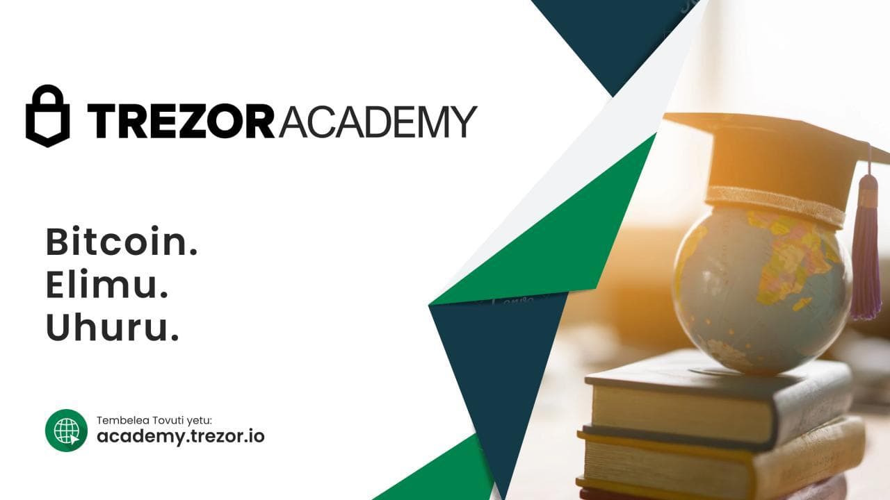 Trezor Academy: 150 Million Swahili Speakers Can Now Learn Bitcoin in Their Language