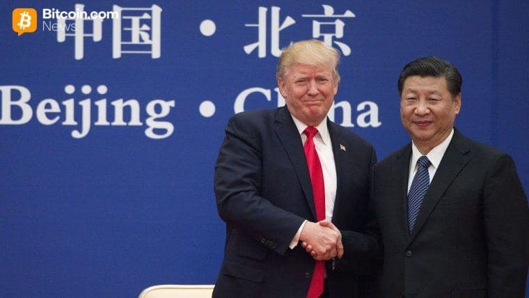 Bitcoin și acțiunile cresc pe fondul optimismului reînnoit pentru un acord comercial SUA-China