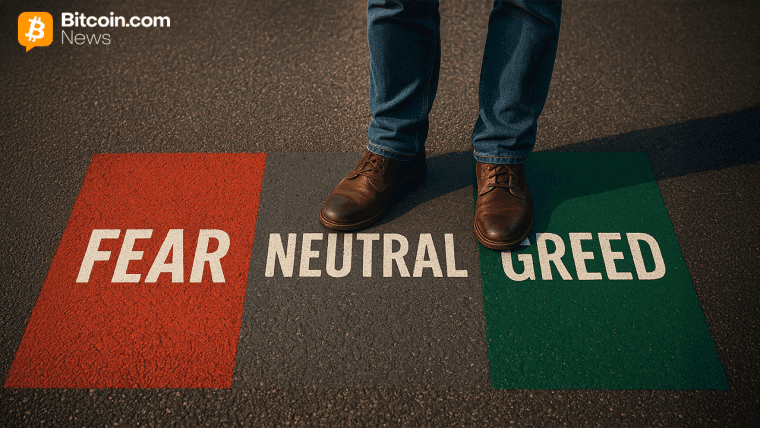 Fra Frygt til FOMO: Kryptos Markedstemningsring Viser Næsten 'Grådighed'