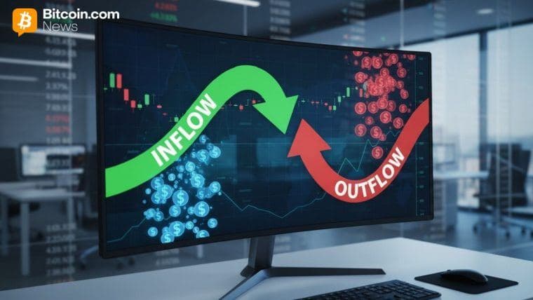 Bitcoin- ja Ether-ETF:t näkevät suuria ulosvirtoja, kun taas Solana ja XRP pysyvät vihreinä.