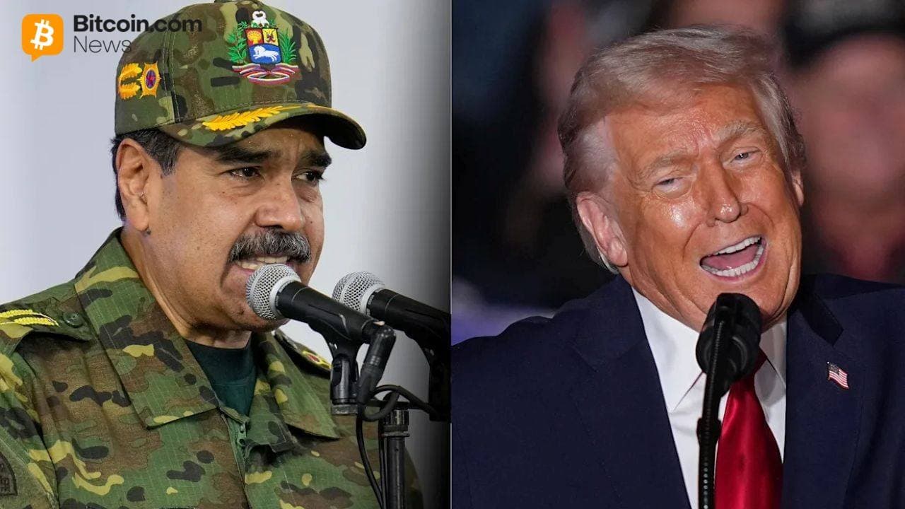 Bitcoin retrocede después de que Trump designa al gobierno de Venezuela como una organización terrorista