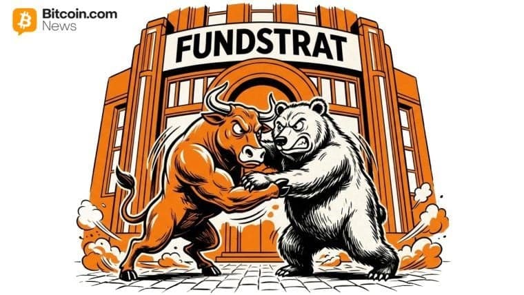Bulls 그리고 Bears: Fundstrat의 암호화폐 시장 예측의 두 측면