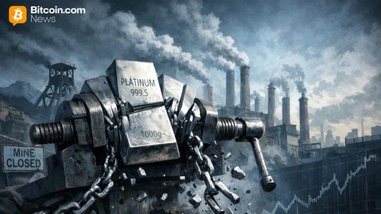 Pritisk na dobavo platine se poglablja, saj strukturni primanjkljaji vztrajajo