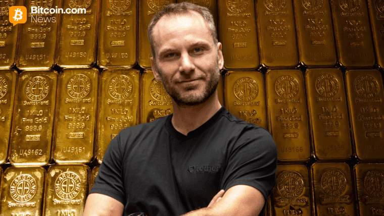 Tether cilja na fizično zlato z 10–15% alokacijo portfelja