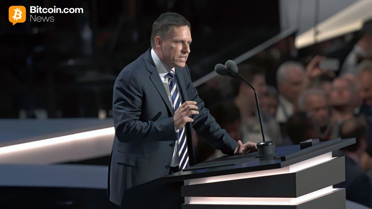 פיטר תיל עוזב את ETHzilla כאשר החברה עוברת לטוקניזציה של מנועי סילון