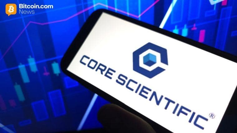Core Scientific predá 2 500 bitcoinov, keďže spoločnosť sa orientuje na AI