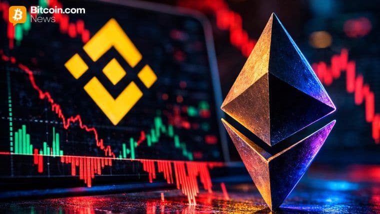 Seluar Pendek Ethereum Bertambah Apabila Kadar Pembiayaan Binance Menjadi Sangat Negatif