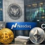 NYSE, Nasdaq, Cboe Align Crypto ETF Options With Liquidity Driven Limits