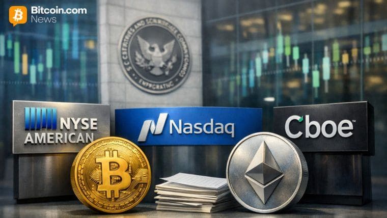 NYSE, Nasdaq, Cboe Selaraskan Opsyen ETF Kripto Dengan Had Dipacu Kecairan