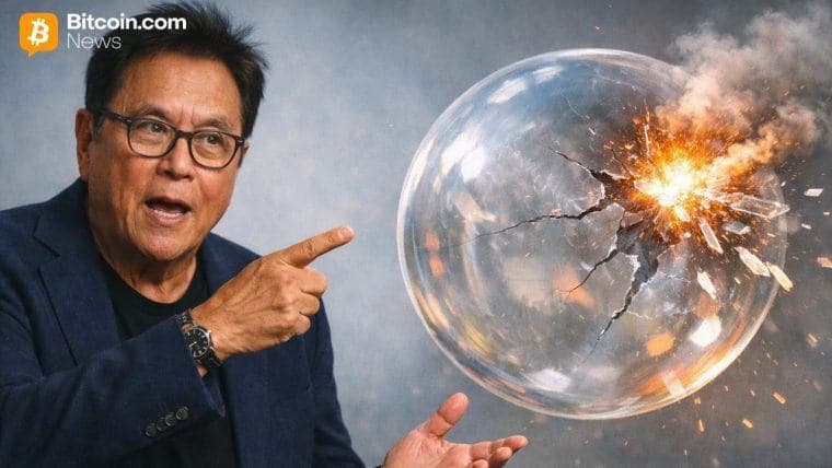 Robert Kiyosaki prevede că Bitcoin va ajunge la 750.000 de dolari, iar Ethereum la 95.000 de dolari în urma unui colaps financiar global