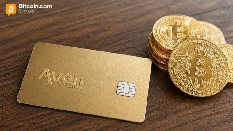 Med Aven Bitcoin Card kan innehavarna låna upp till 1 miljon dollar mot säkerhet i BTC