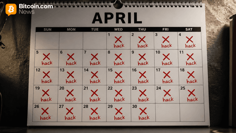 Defillama Confirms April 2026 as Crypto's Most-Hacked Month With 30 Incidents