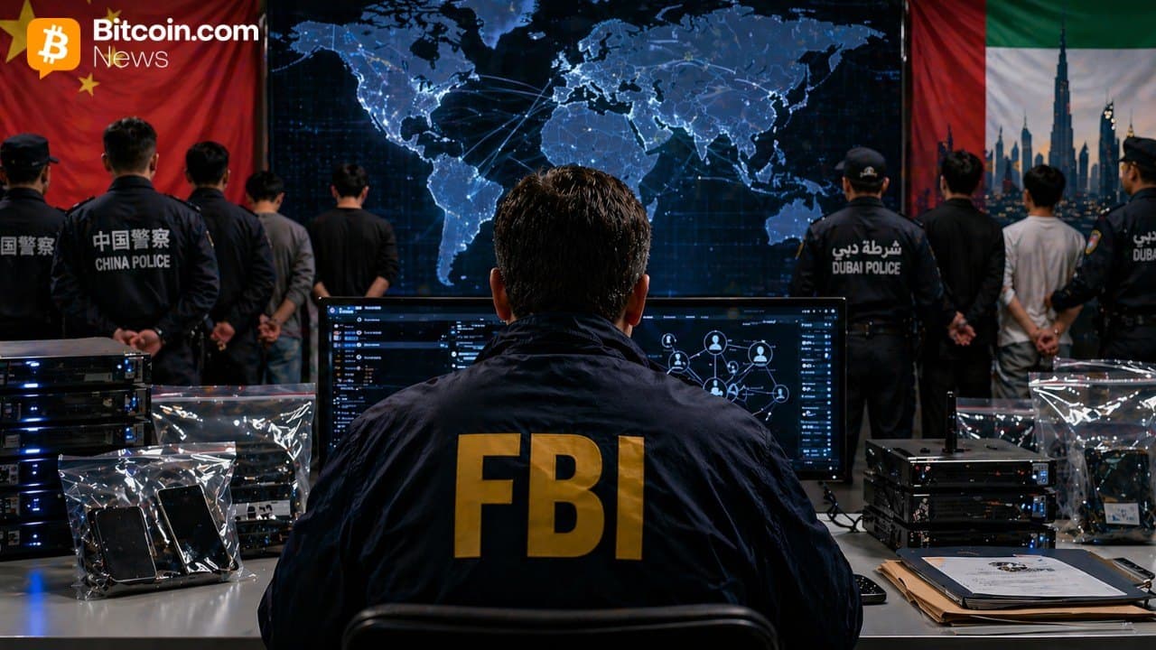 Unprecedented US, China, Dubai Crypto Scam Crackdown Nets 276 Arrests