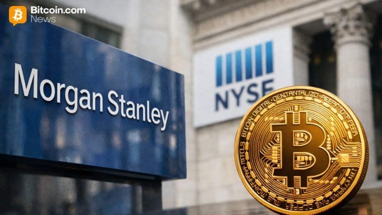 Morgan Stanley Bitcoin ETF Expected Tomorrow as Massive Inflow Speculation Builds