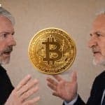 Michael Saylor vs Peter Schiff: Bitcoin Outlook Clashes as Schiff Urges Selling MSTR Before Crash