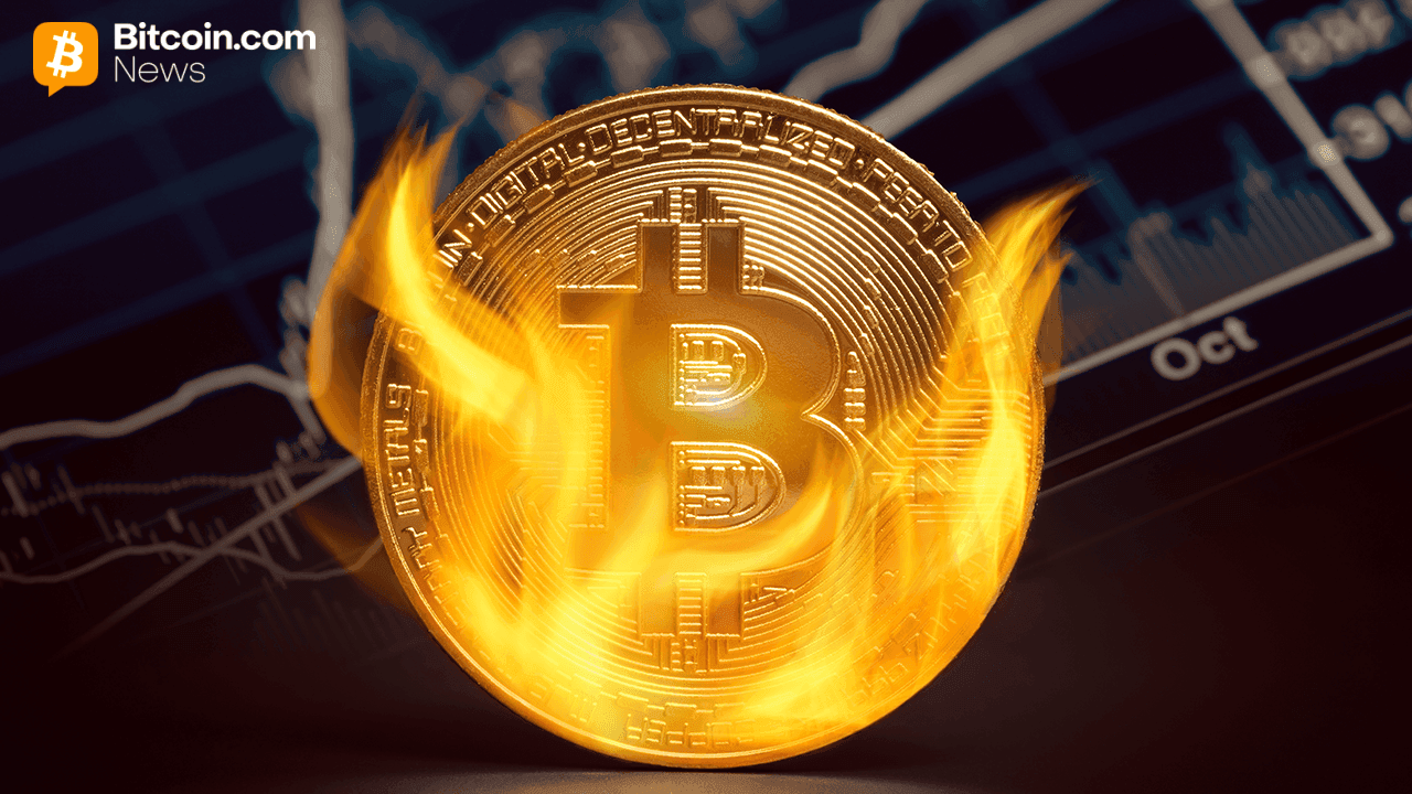 Bitcoin-brennelommebok absorberer 8,2 millioner dollar når en ukjent bruker destruerer 107 BTC i en mystisk overføring